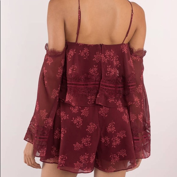 Keepsake Moonlight Cold Shoulder Playsuit - Picture 2 of 7